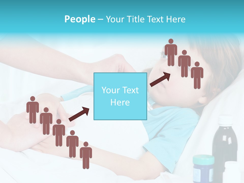 Temperature Clinic Hair PowerPoint Template