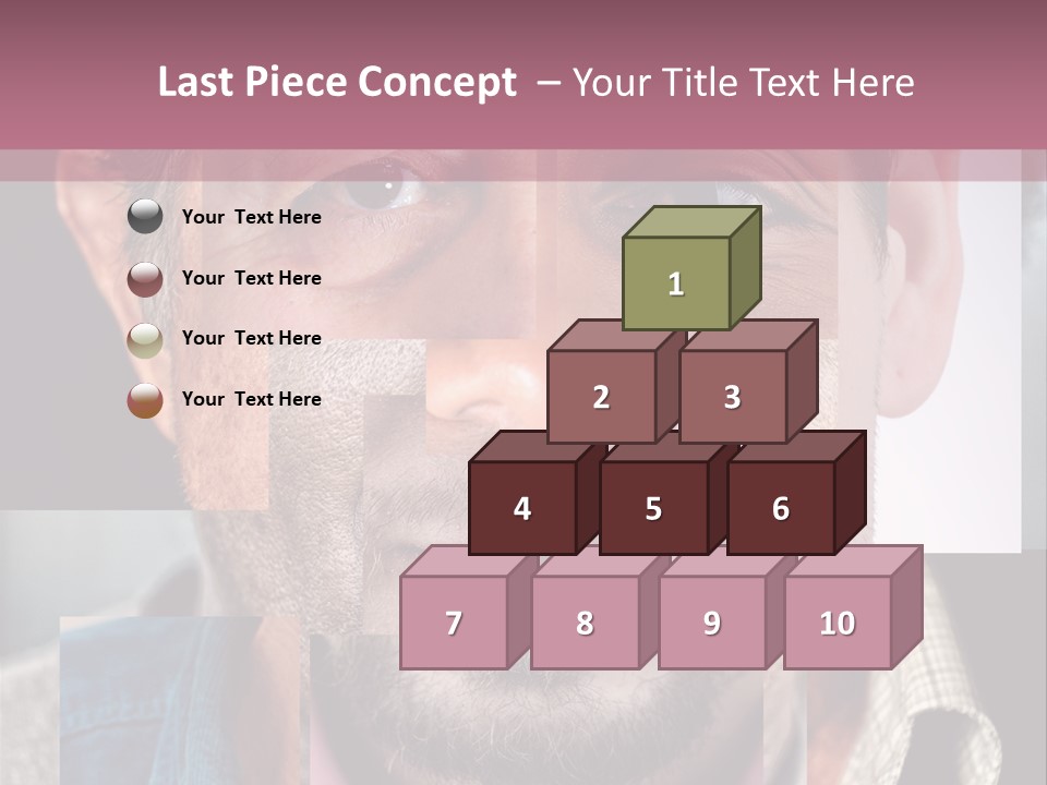 Concept Many Lines PowerPoint Template