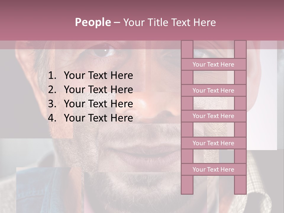 Concept Many Lines PowerPoint Template