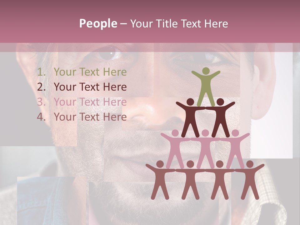 Concept Many Lines PowerPoint Template