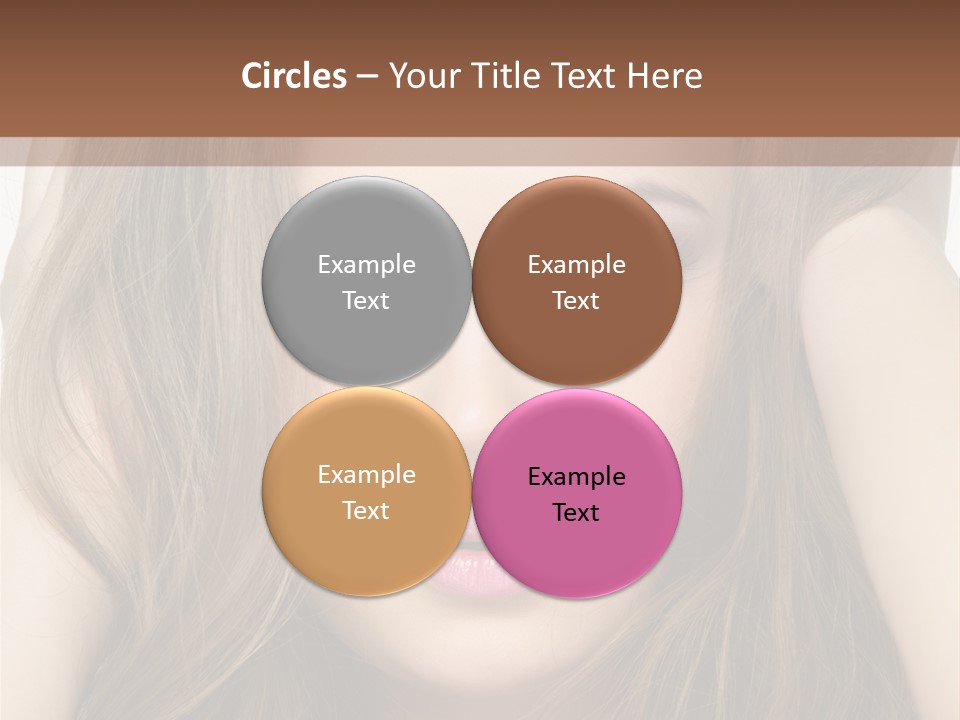 One Hairstyle Style PowerPoint Template