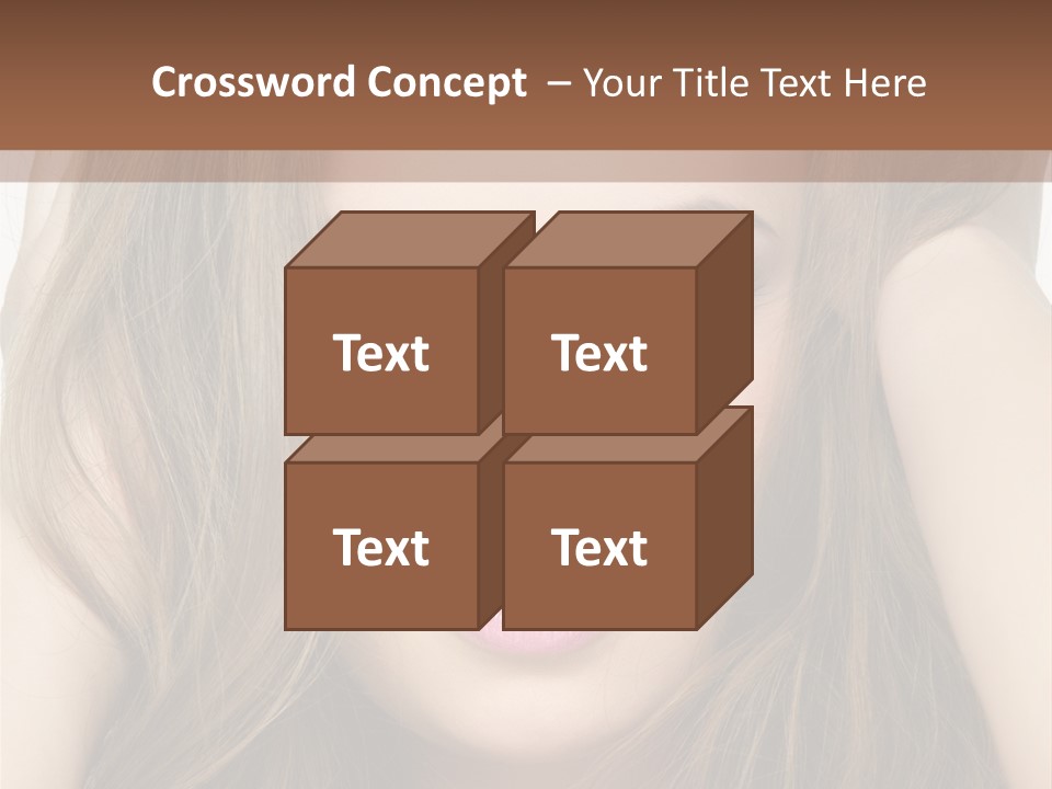 One Hairstyle Style PowerPoint Template