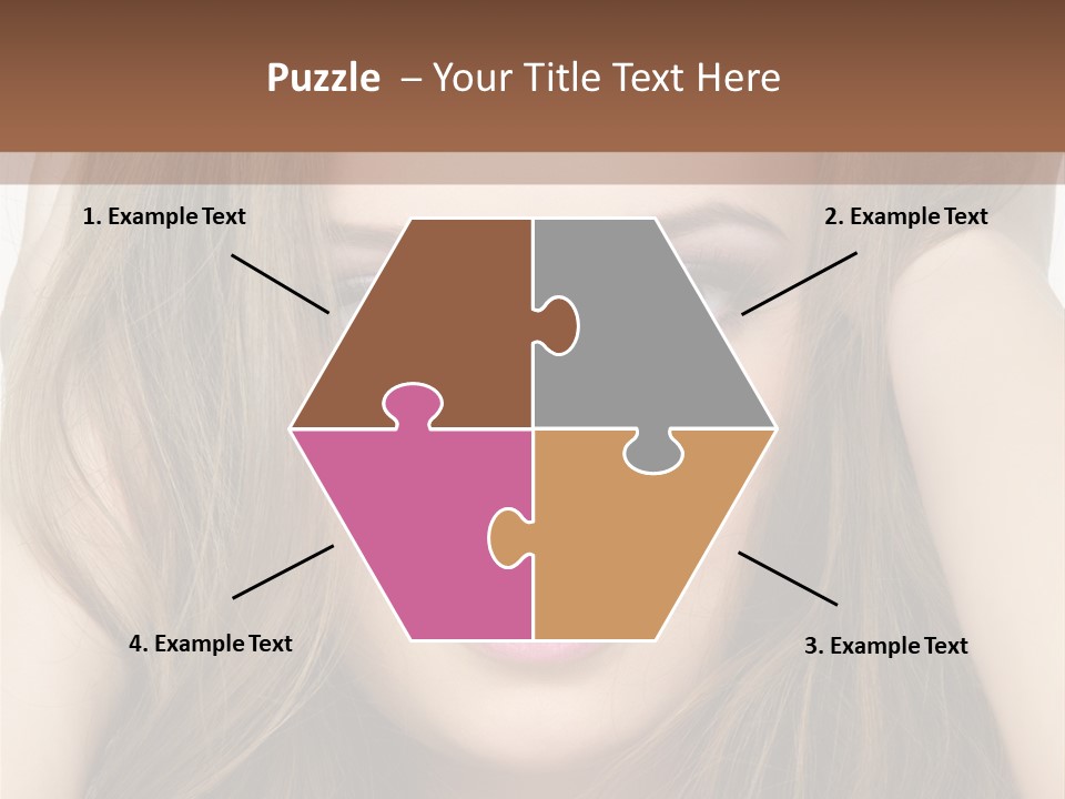 One Hairstyle Style PowerPoint Template