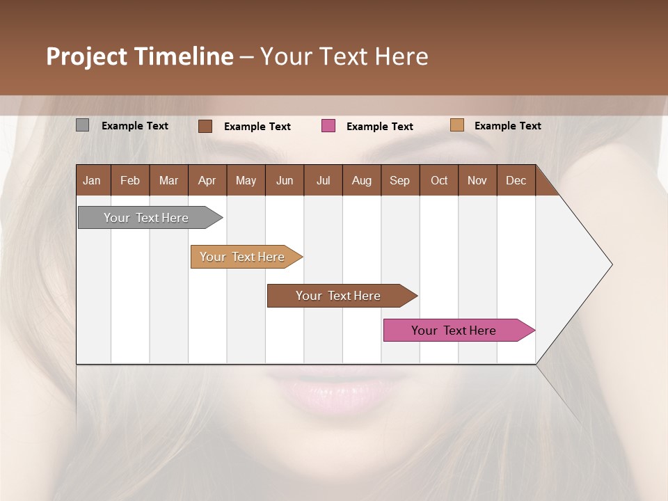 One Hairstyle Style PowerPoint Template
