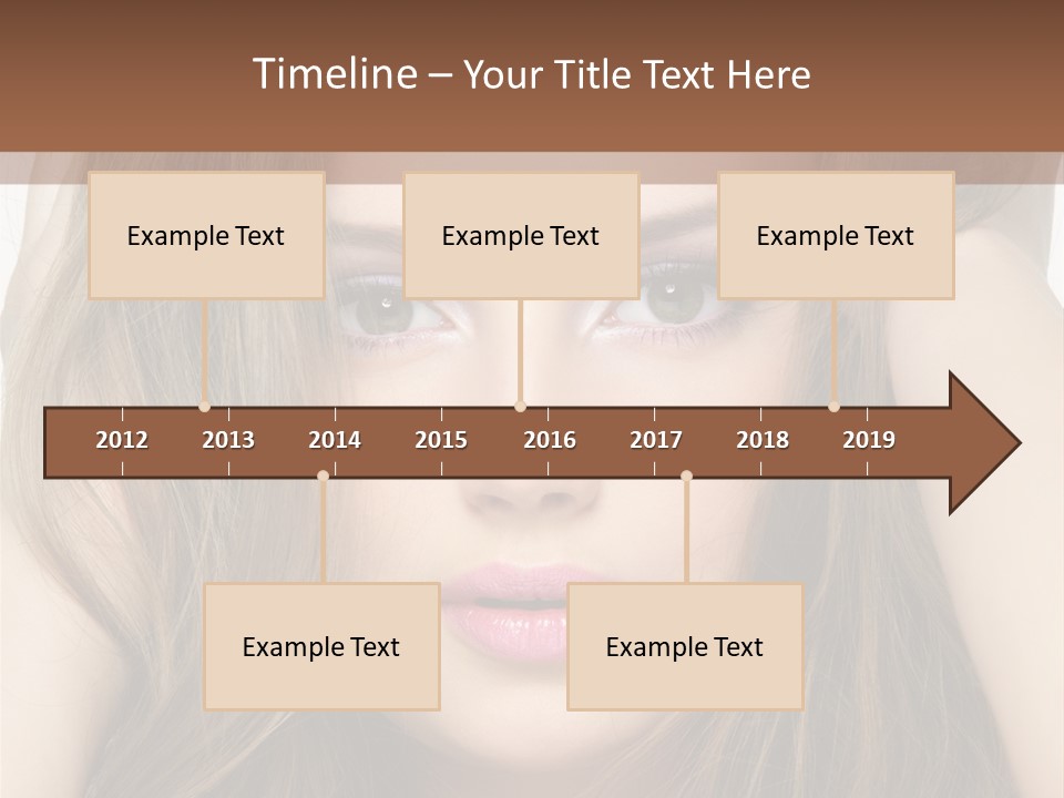 One Hairstyle Style PowerPoint Template