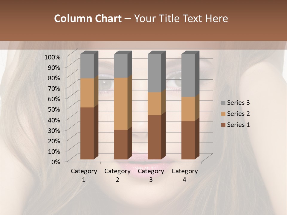 One Hairstyle Style PowerPoint Template