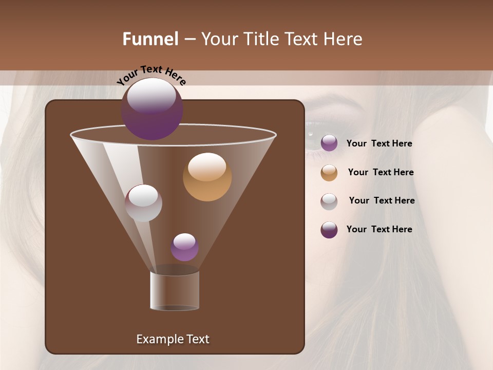 One Hairstyle Style PowerPoint Template
