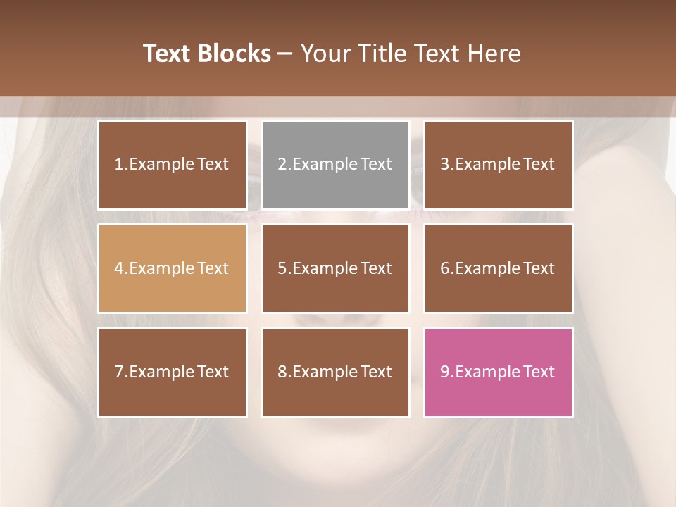 One Hairstyle Style PowerPoint Template