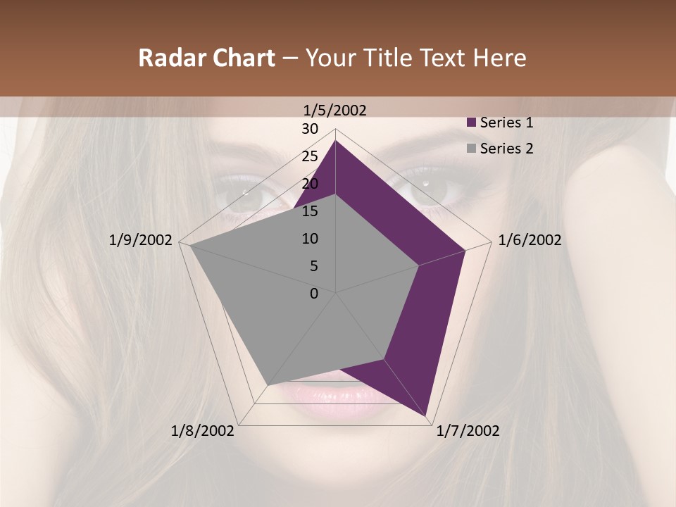 One Hairstyle Style PowerPoint Template