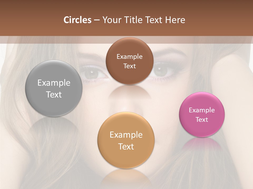 One Hairstyle Style PowerPoint Template