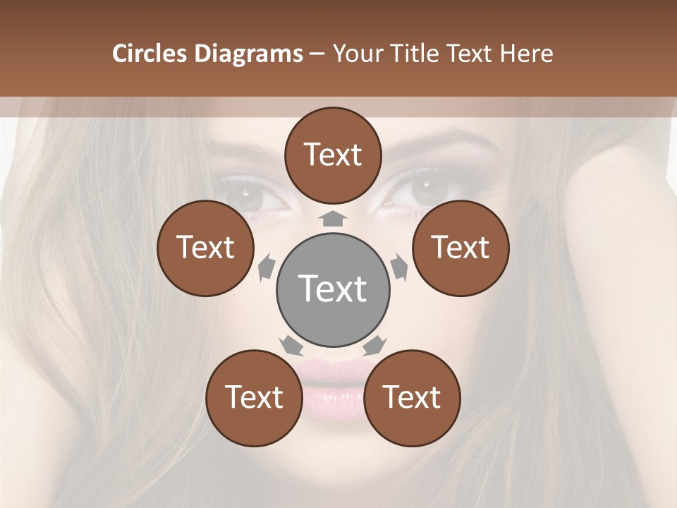 One Hairstyle Style PowerPoint Template