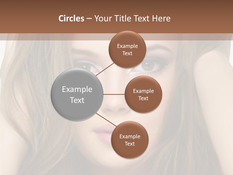 One Hairstyle Style PowerPoint Template