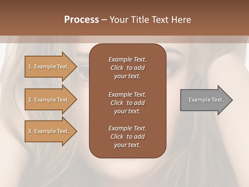 One Hairstyle Style PowerPoint Template
