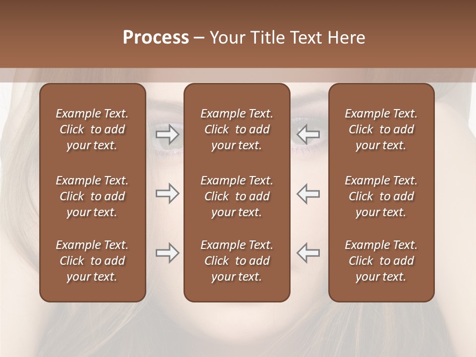 One Hairstyle Style PowerPoint Template