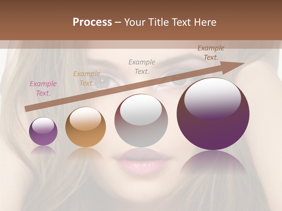 One Hairstyle Style PowerPoint Template