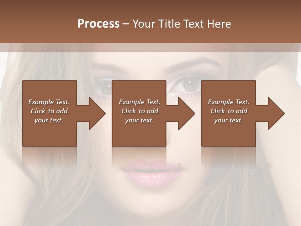 One Hairstyle Style PowerPoint Template