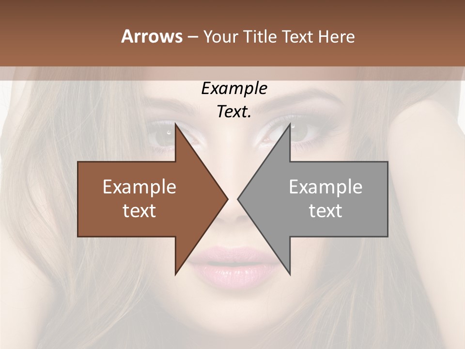 One Hairstyle Style PowerPoint Template