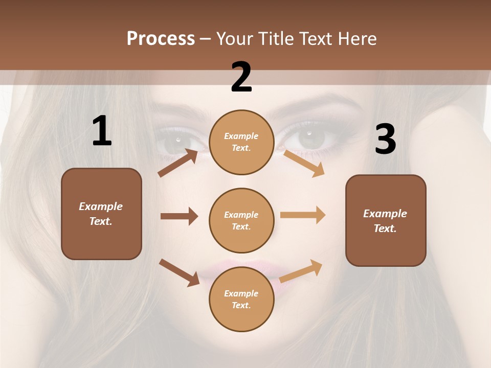 One Hairstyle Style PowerPoint Template