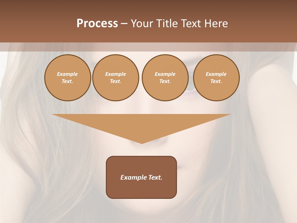 One Hairstyle Style PowerPoint Template