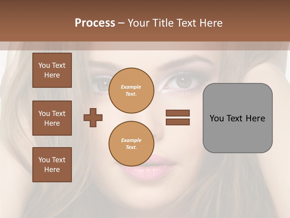 One Hairstyle Style PowerPoint Template