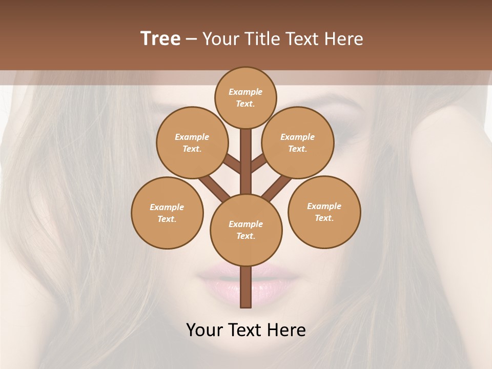 One Hairstyle Style PowerPoint Template