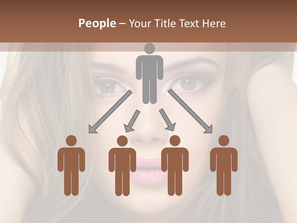 One Hairstyle Style PowerPoint Template