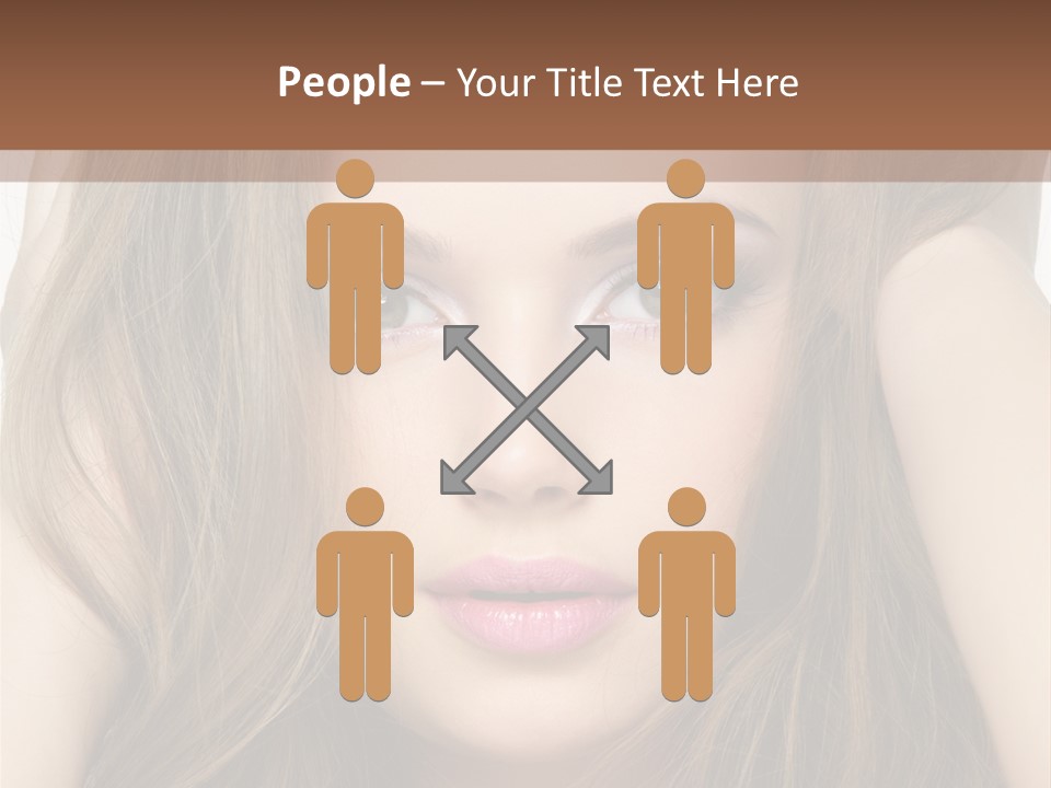 One Hairstyle Style PowerPoint Template