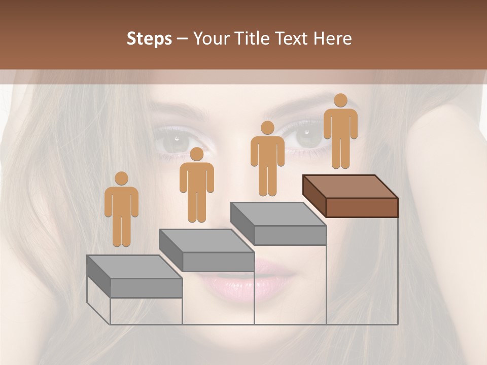 One Hairstyle Style PowerPoint Template