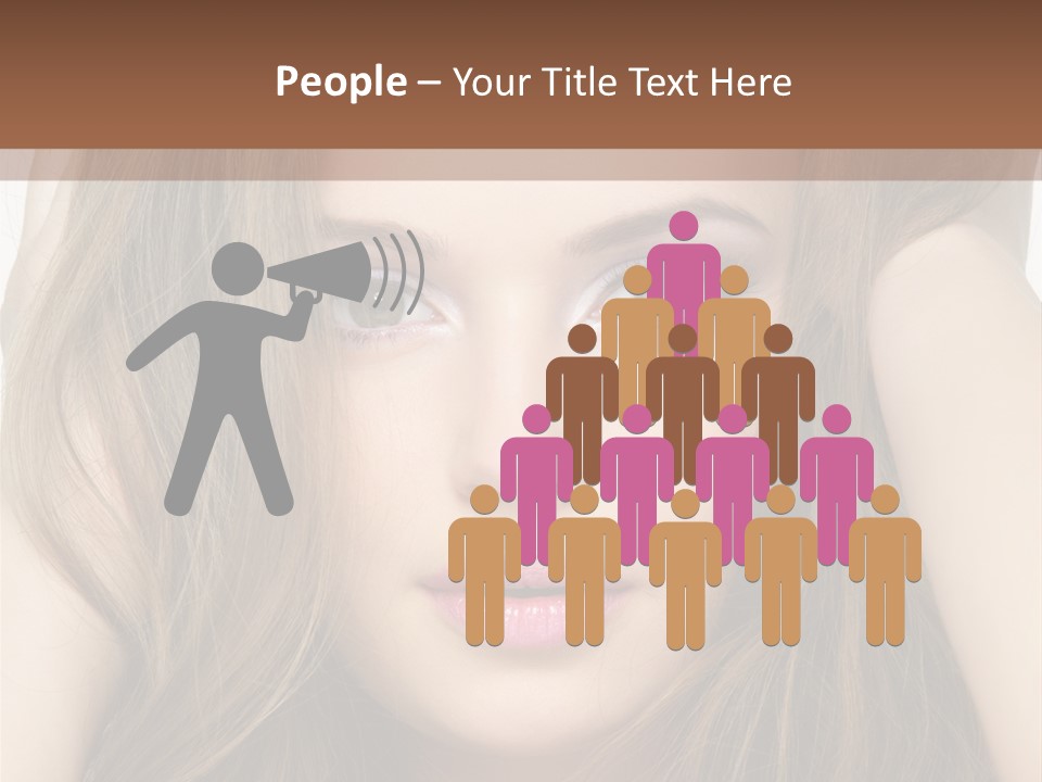 One Hairstyle Style PowerPoint Template