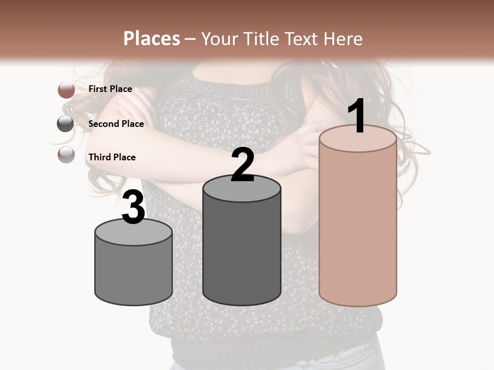 White Modern Isolated PowerPoint Template