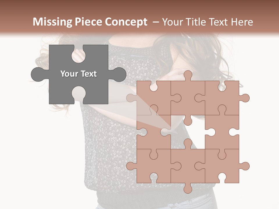 White Modern Isolated PowerPoint Template