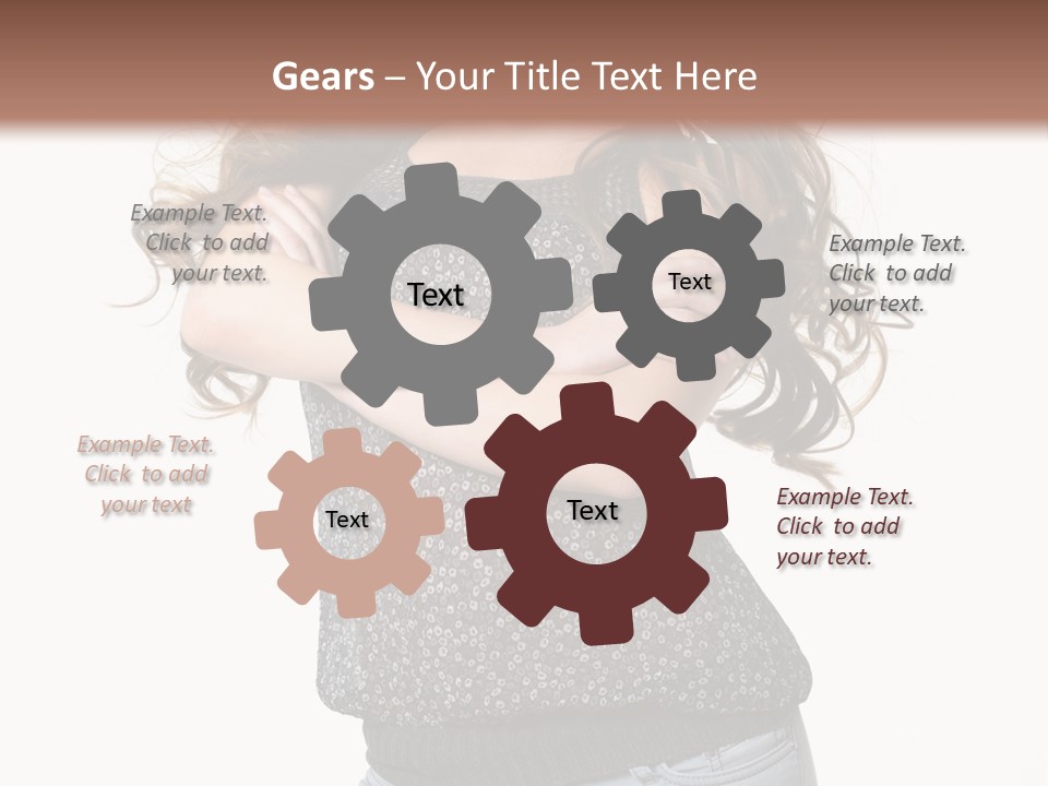 White Modern Isolated PowerPoint Template