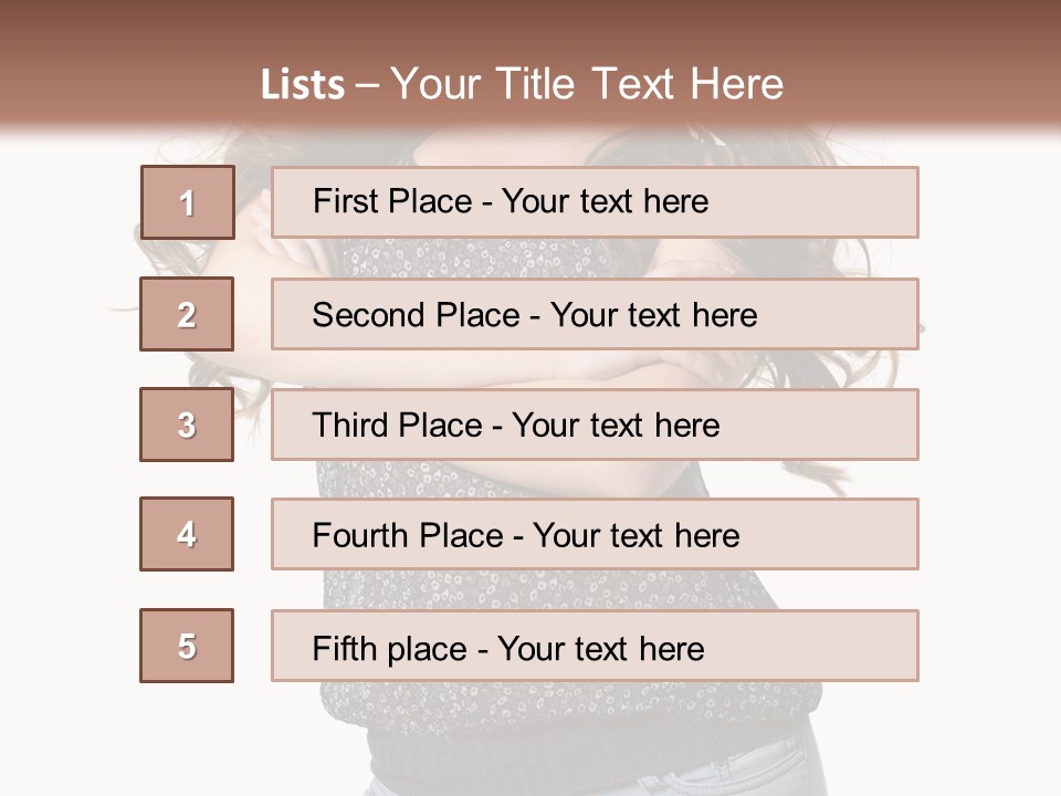 White Modern Isolated PowerPoint Template