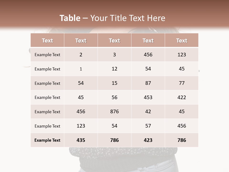 White Modern Isolated PowerPoint Template