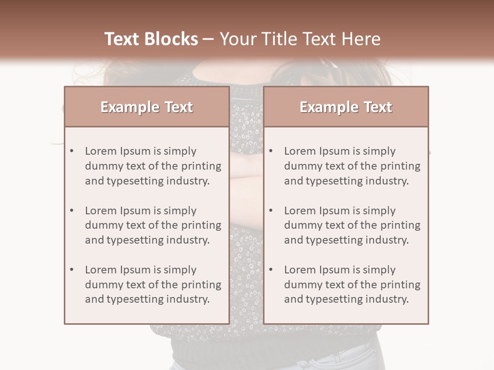 White Modern Isolated PowerPoint Template
