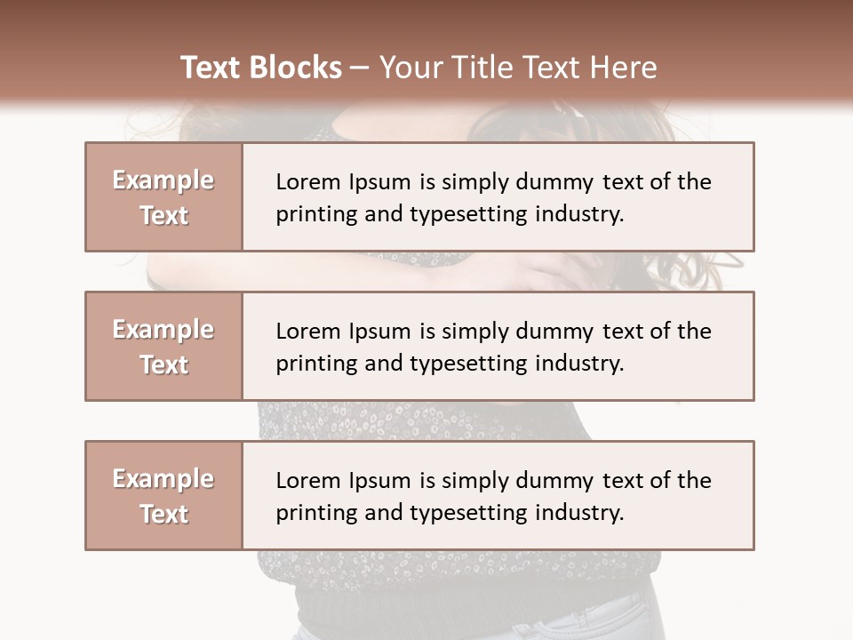White Modern Isolated PowerPoint Template