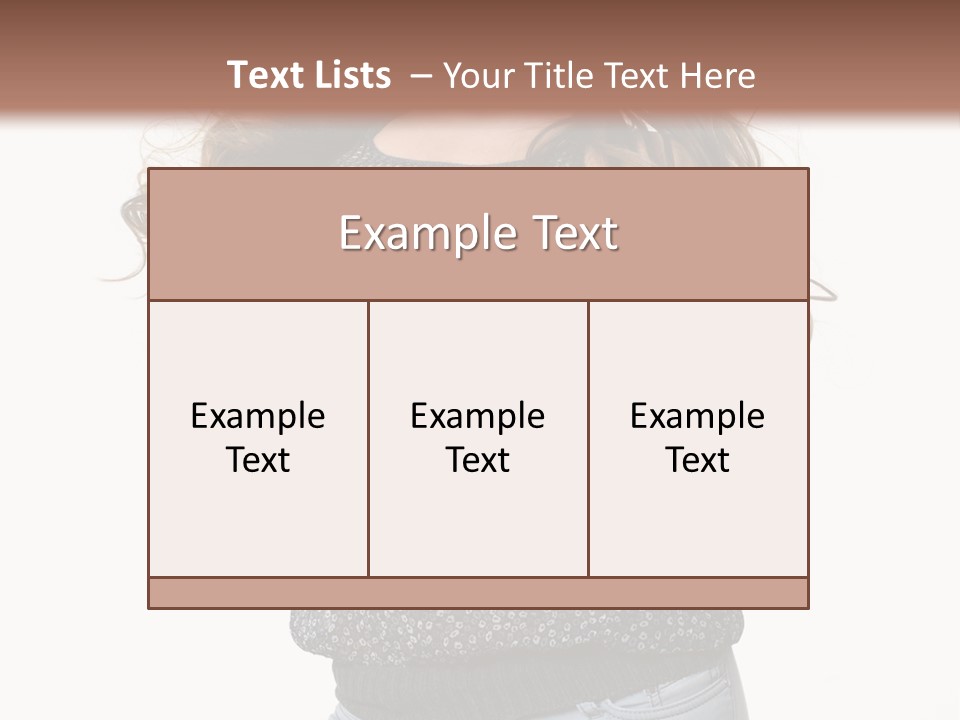 White Modern Isolated PowerPoint Template