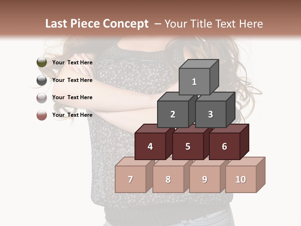 White Modern Isolated PowerPoint Template