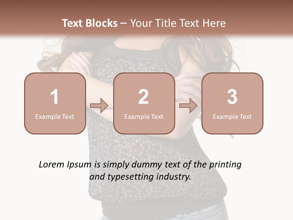 White Modern Isolated PowerPoint Template