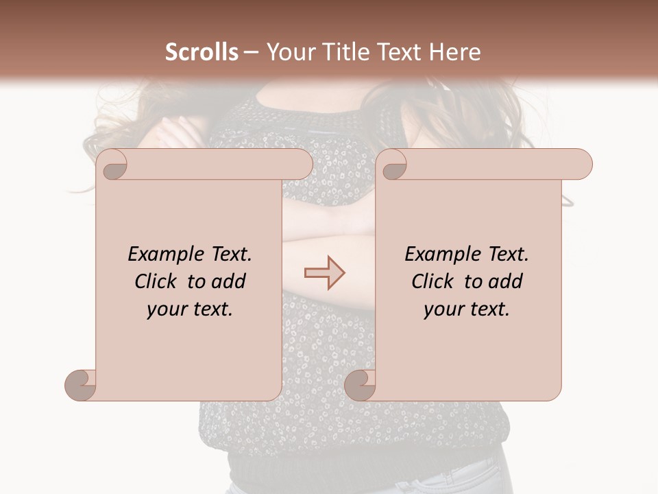 White Modern Isolated PowerPoint Template