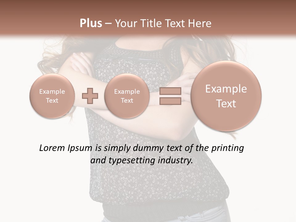 White Modern Isolated PowerPoint Template