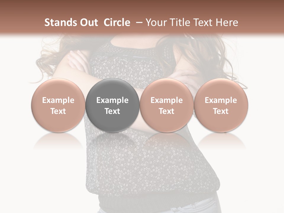 White Modern Isolated PowerPoint Template