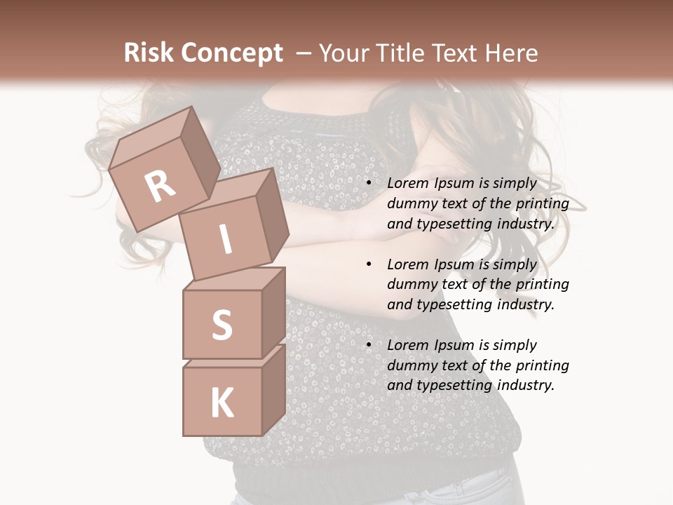 White Modern Isolated PowerPoint Template