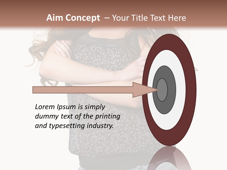 White Modern Isolated PowerPoint Template