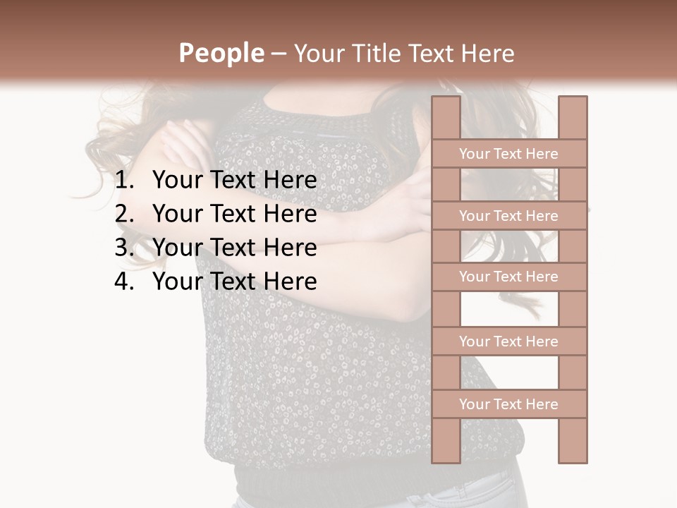 White Modern Isolated PowerPoint Template