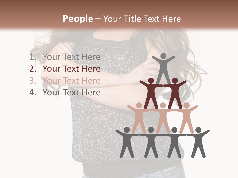 White Modern Isolated PowerPoint Template