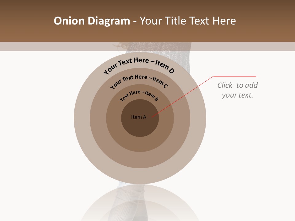 Model Lady White PowerPoint Template