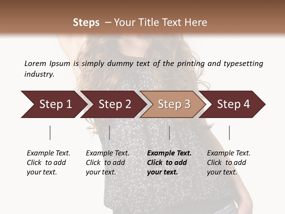 One Modern Long PowerPoint Template