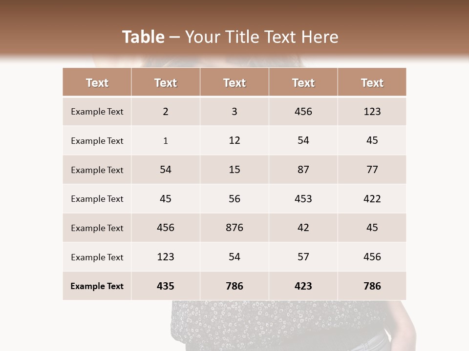 One Modern Long PowerPoint Template