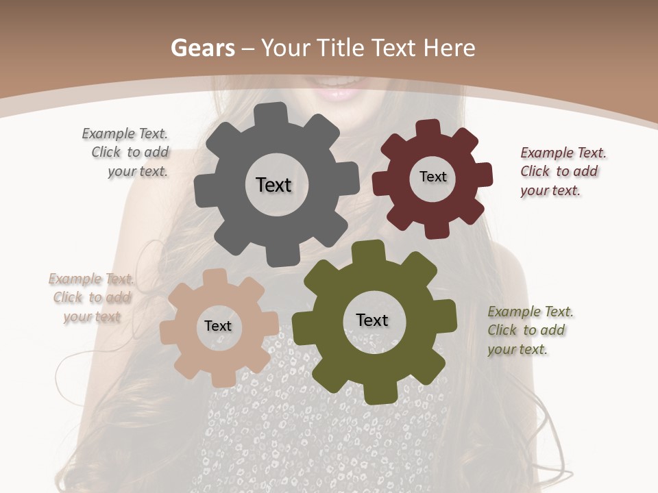 One Copy Cheerful PowerPoint Template